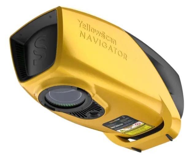 YellowScan Navigator グリーンレーザーLiDAR